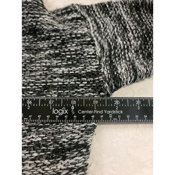 2B Bebe Multicolor Open Knit Longsleeve Cardigan Sz SM Pockets - Picture 6 of 7